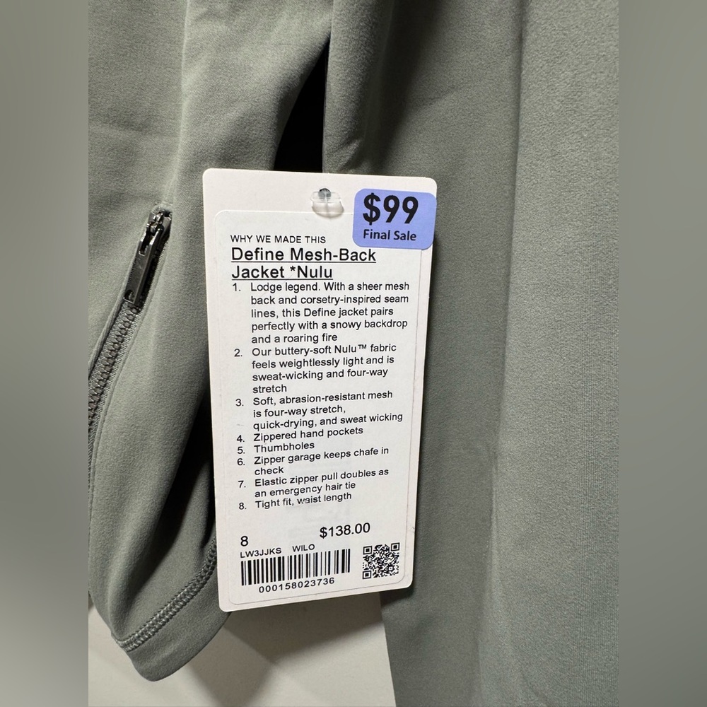 Lululemon Define Mesh-Back Jacket *Nulu - Picture 5 of 16